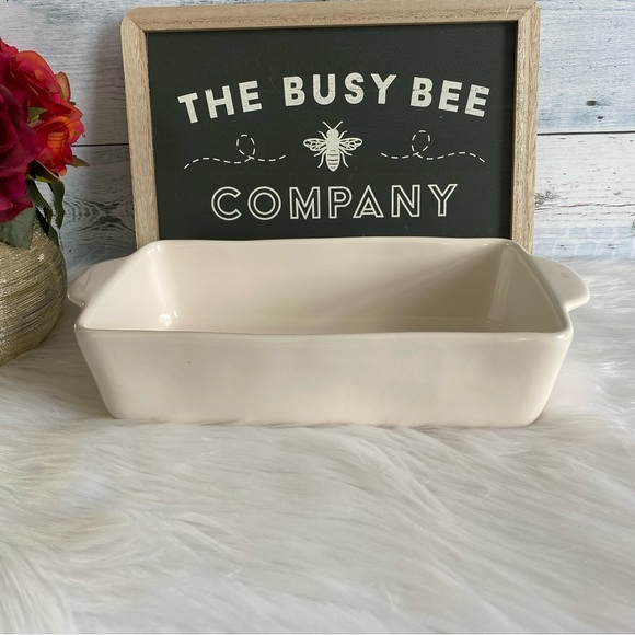 Rae Dunn CORNBREAD Loaf Pan Dish - Picture 2 of 6